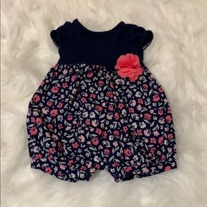 LAST CHANCE Baby girl floral romper